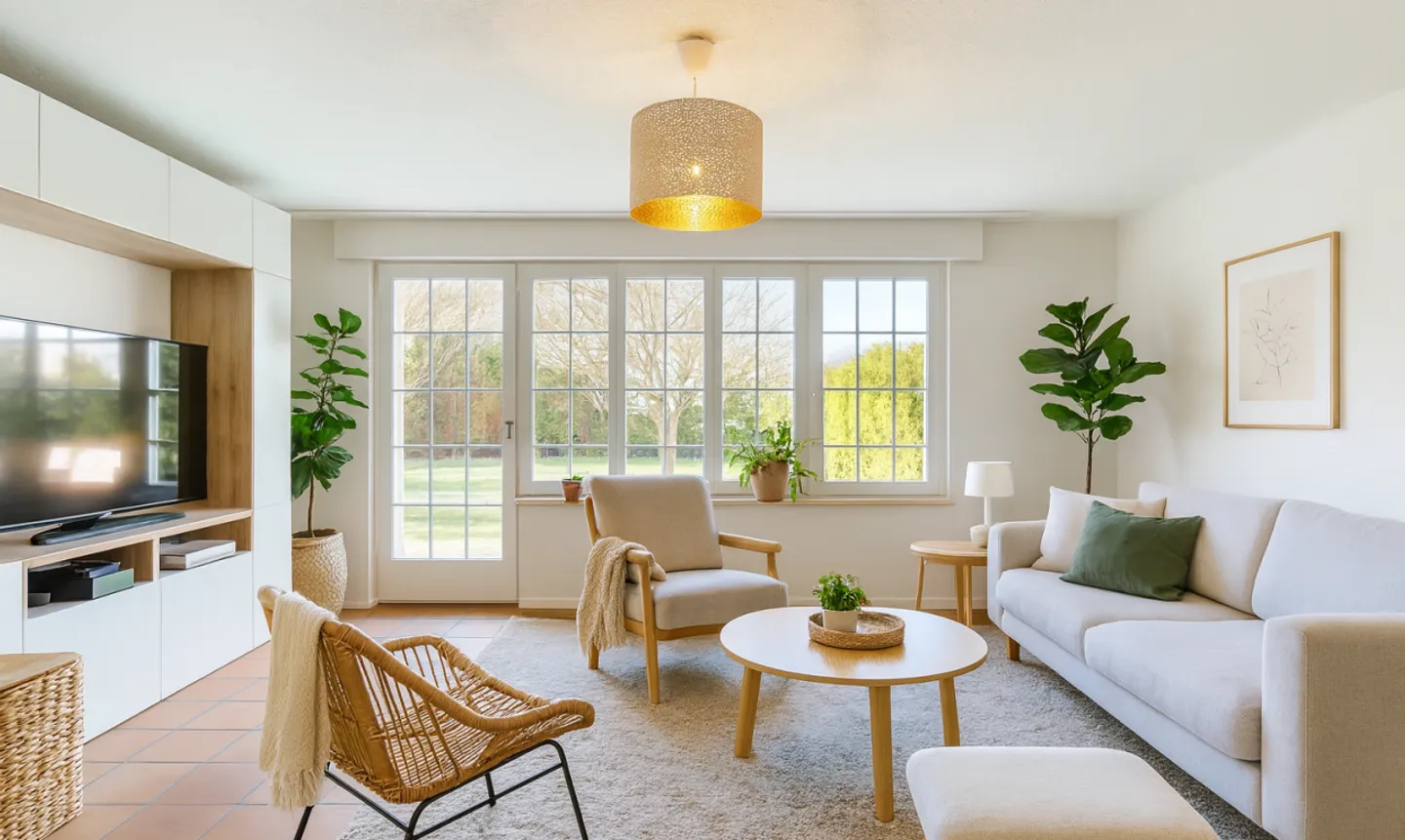 Helle VILLA IN RUHIGER LAGE, ZWISCHEN NATUR UND NAHE LAUSANNE - Foto 8 von 13