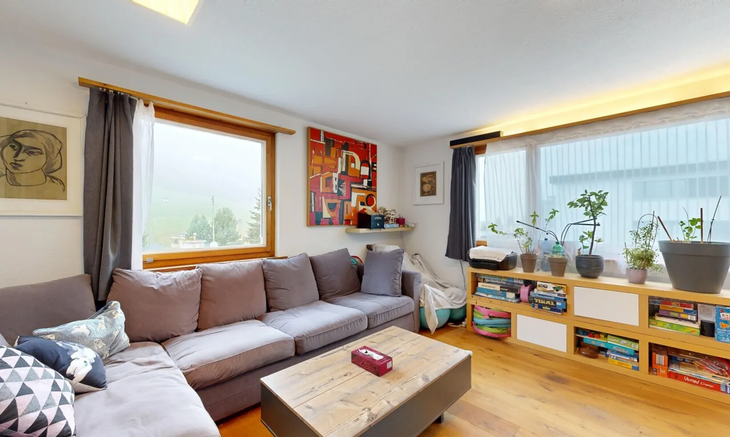 Charmante appartement de 4,5 pièces dans un emplacement calme à Davos Platz - Photo 2 sur 13