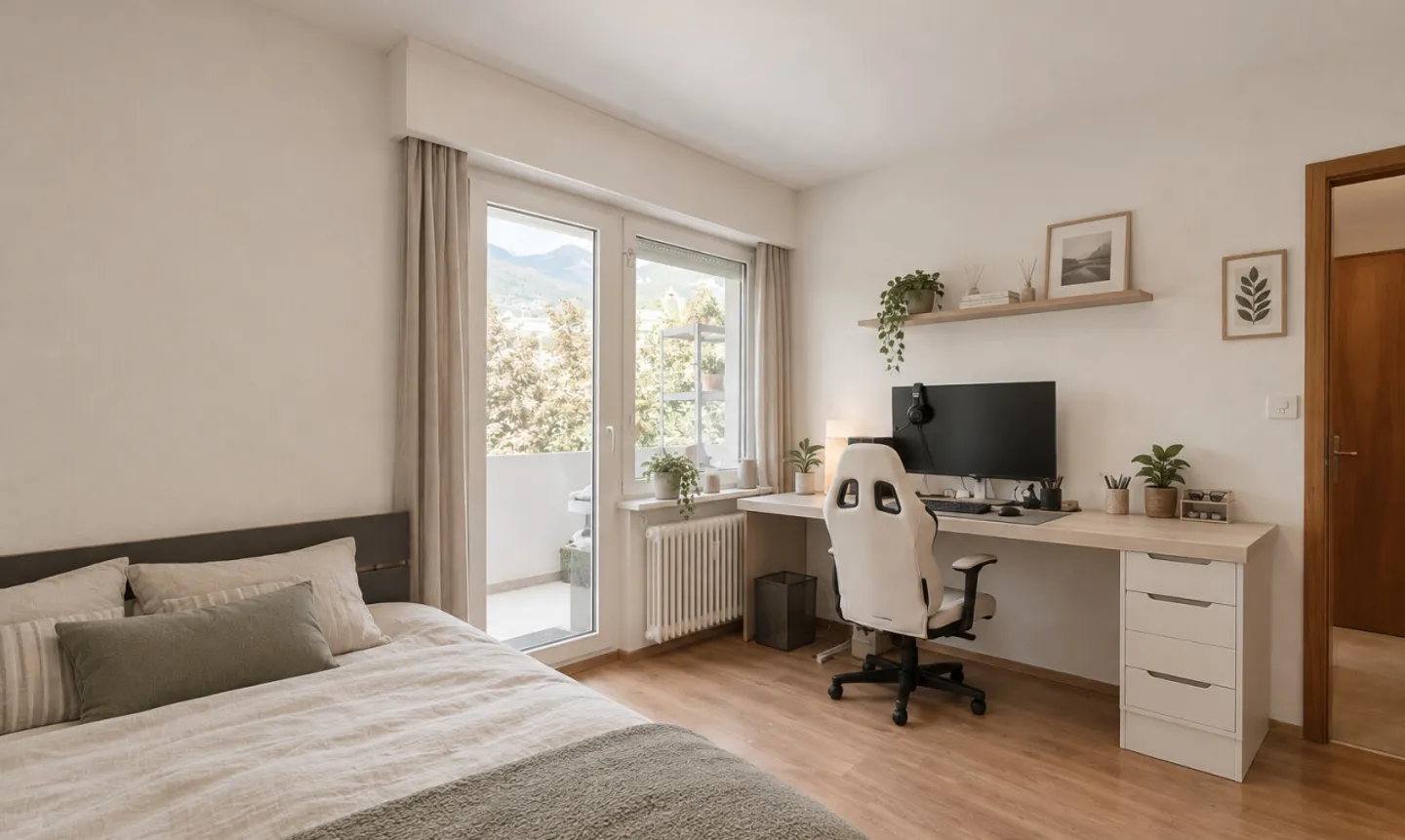 Appartement spacieux avec trois balcons - Photo 10 sur 13