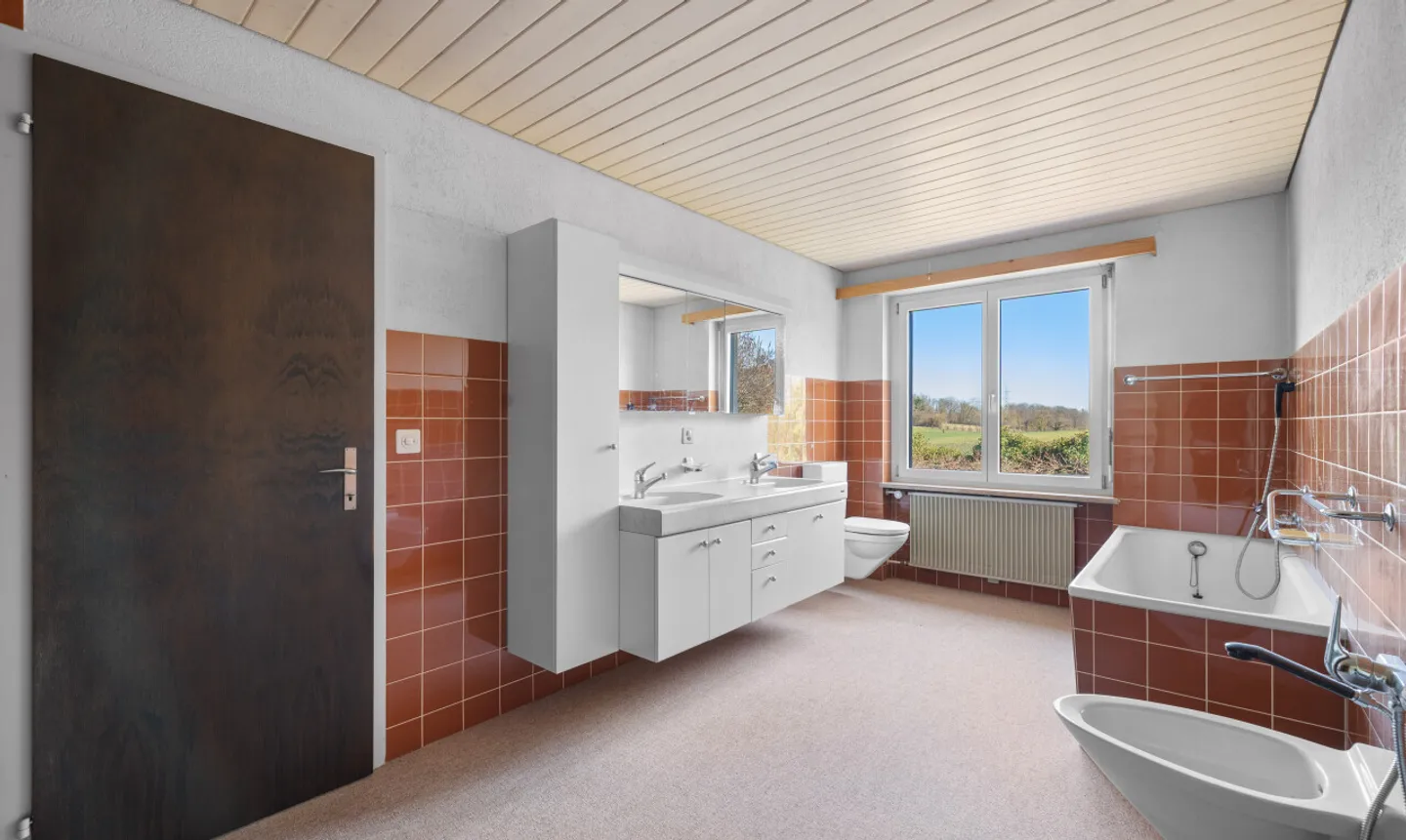 Panorama Single-Family House with a View of the Mariastein Monastery - Photo 8 of 11