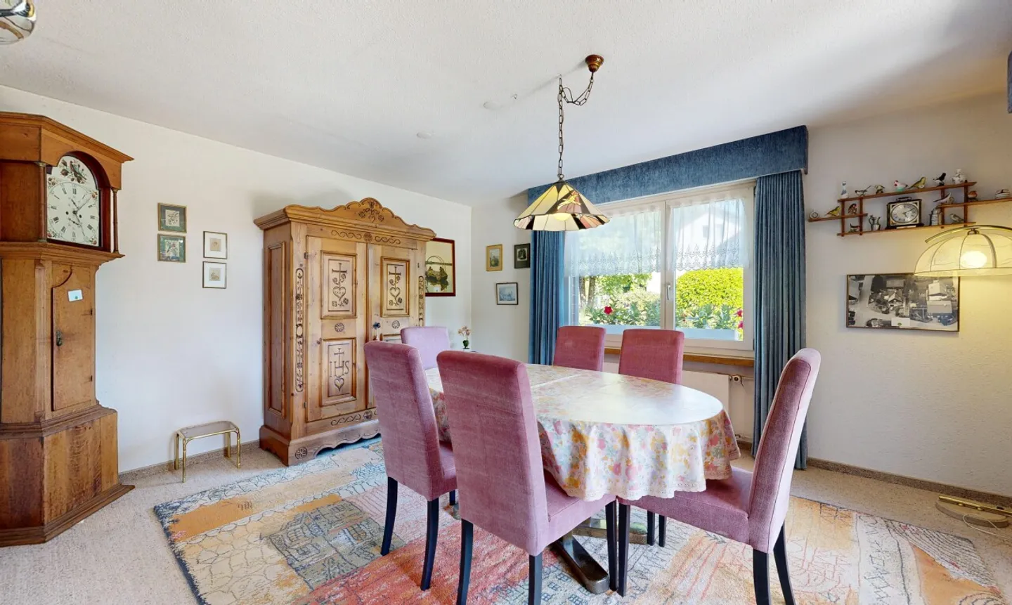 Gepflegtes 6-Zimmer-Einfamilienhaus mit Wintergarten und Solaranlage - Photo 5 sur 11