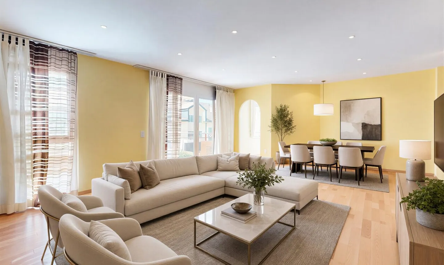 Geräumige, helle Wohnung mit atemberaubendem Seeblick! - Foto 5 von 13
