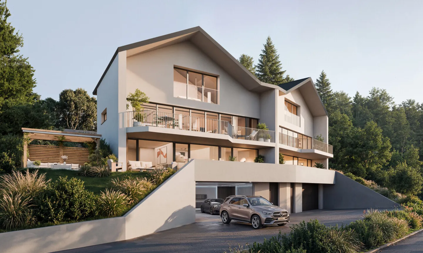 Hochwertige Villa mit Panoramablick auf den See - Genehmigung in Kraft - Foto 1 von 9