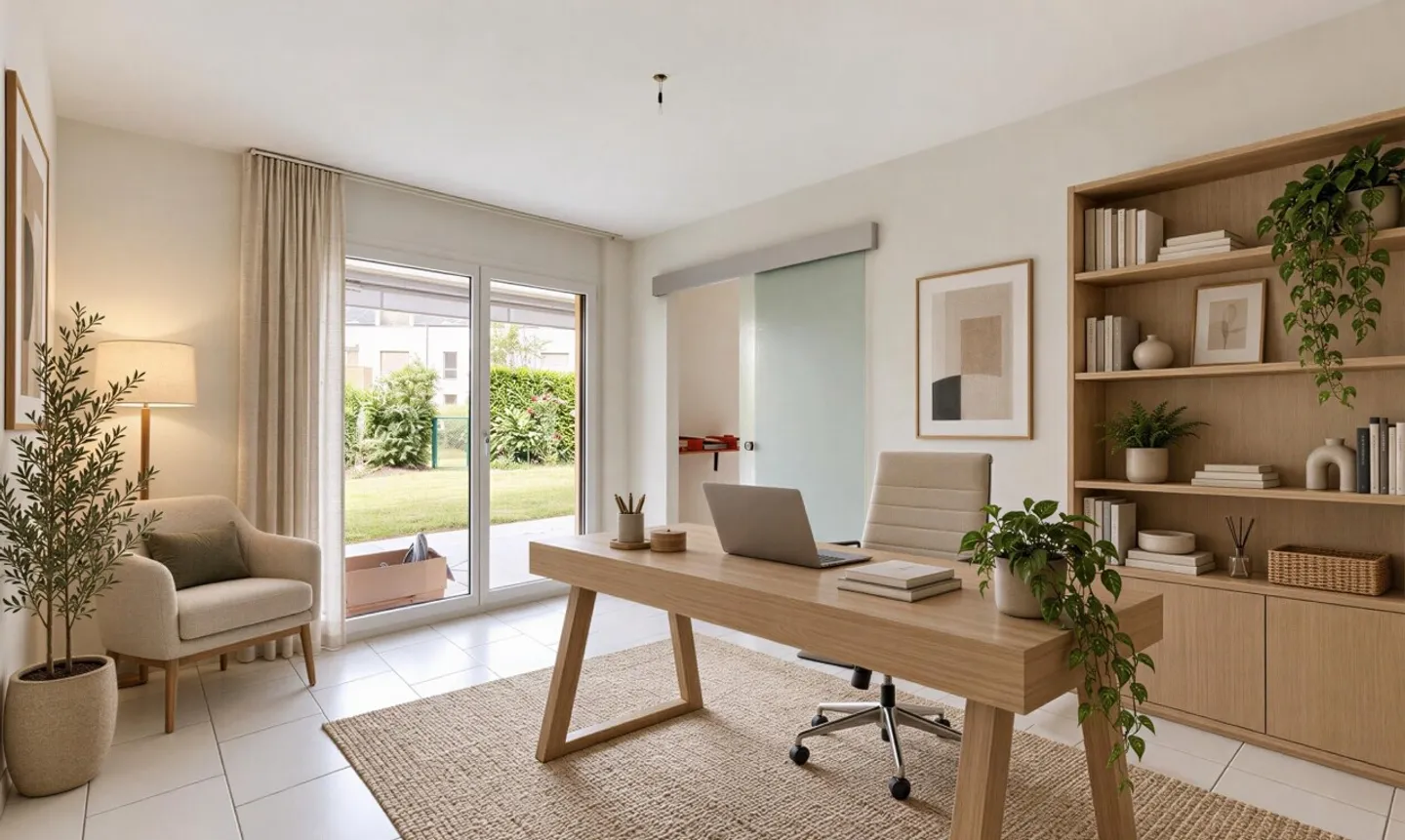 Garden-level 5.5 rooms in Morges, renovated, private garden - Photo 5 of 11