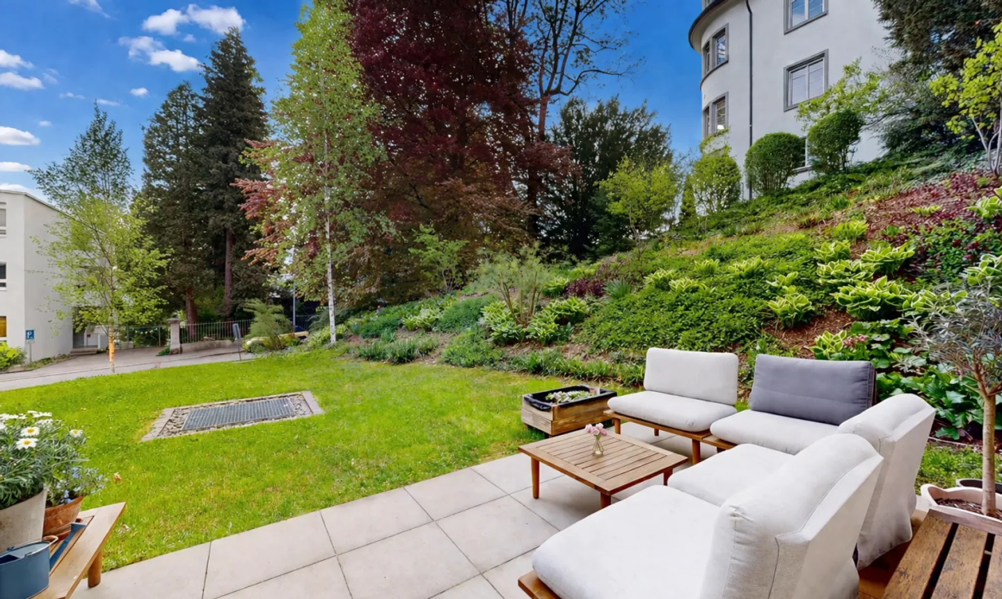 Modernes Gartenapartment in Zürich - Foto 3 von 11
