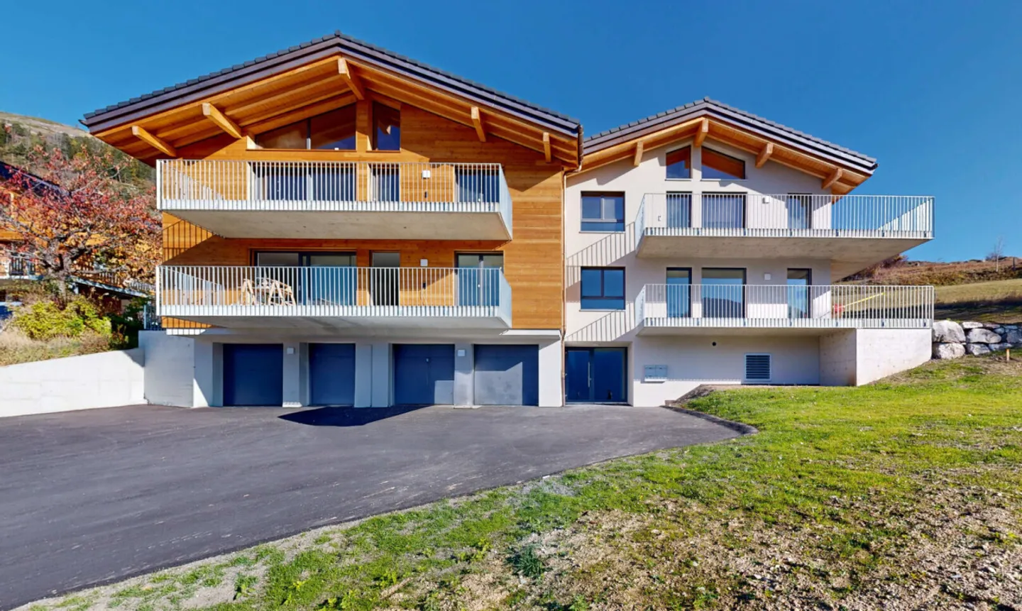 New Apartment with Panoramic View, 5 Minutes from Leuk - Photo 2 of 13