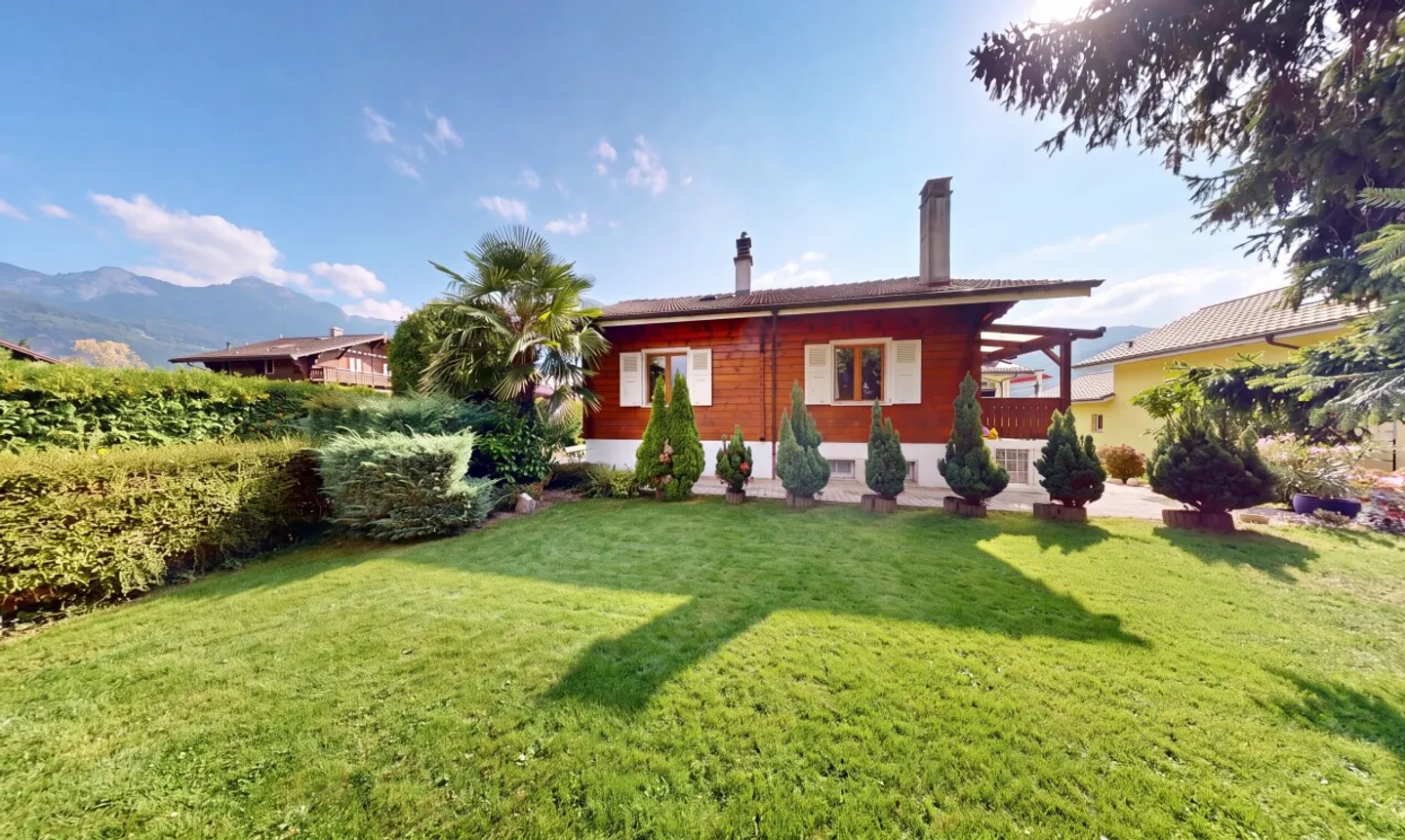 Ein Chalet mit großem Potenzial, ruhig in Aigle - Foto 1 von 11