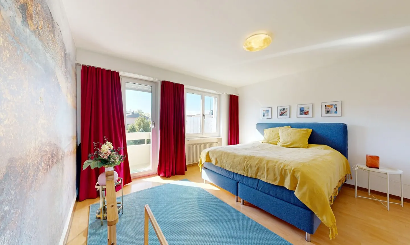 Sonnige 3.5-Zimmer-Wohnung mit Südbalkon in ruhiger Lage - Foto 5 di 11