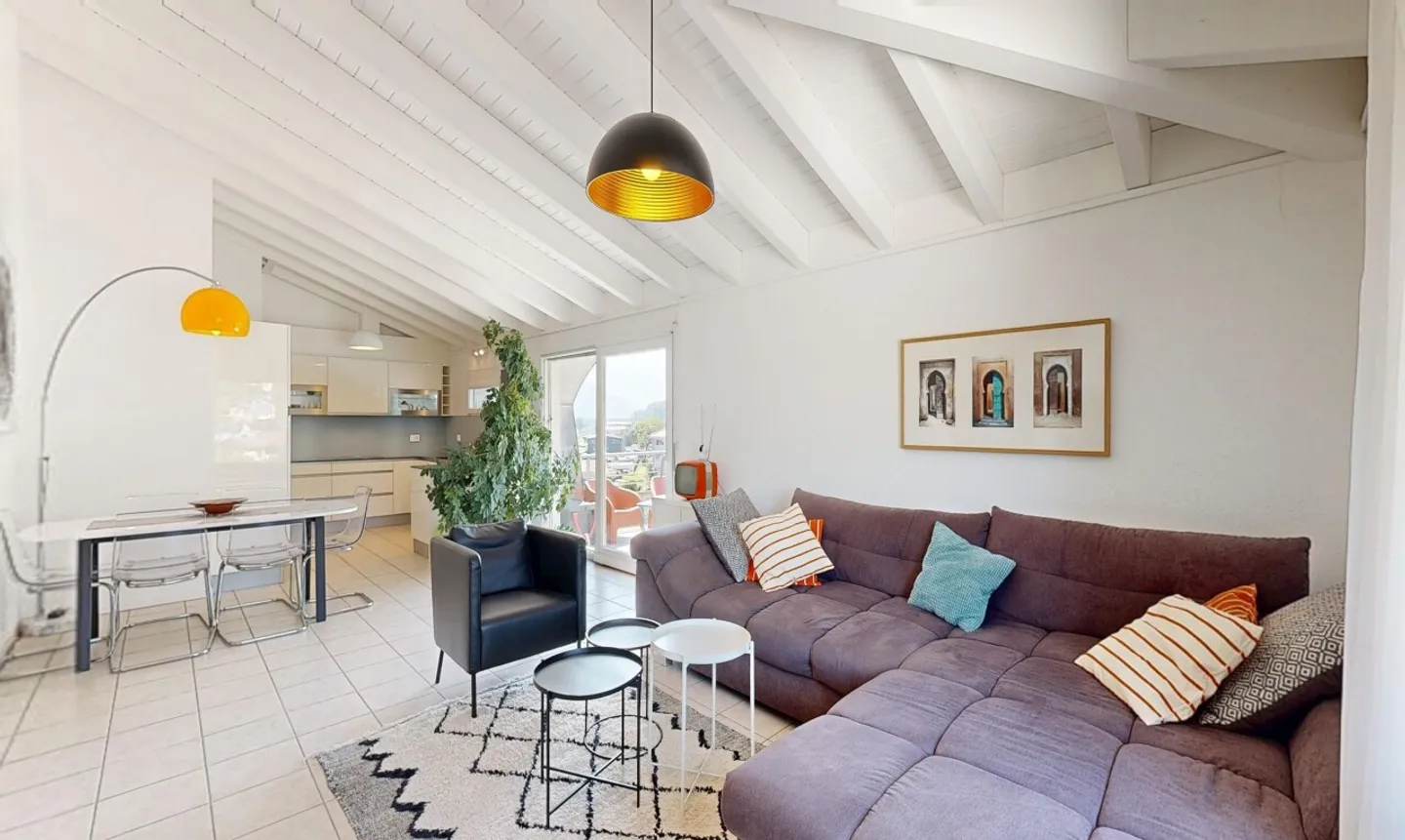 Penthouse with Lake and Mountain View in the Heart of Bouveret - Photo 4 of 11