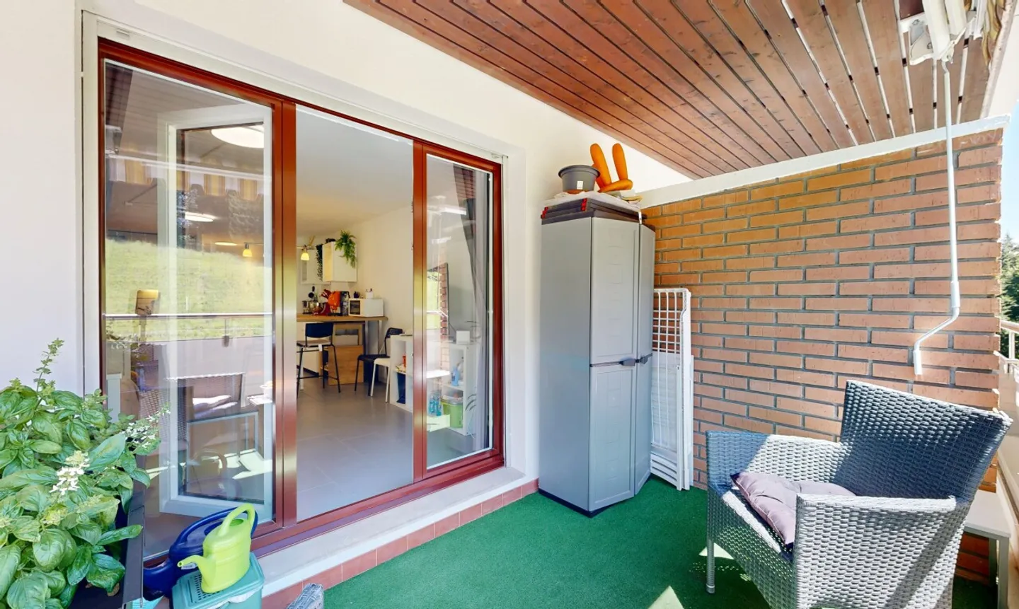 Charmant appartement de 2.5 pièces avec balcon à Torgon - Foto 7 di 11