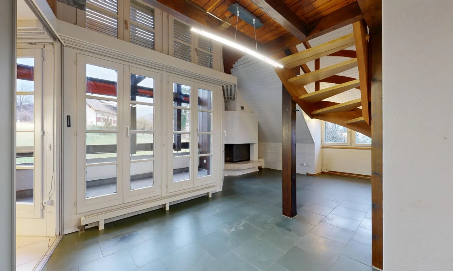 Charmante duplex de 3,5 pièces avec vue sur la verdure - Photo 3 sur 12