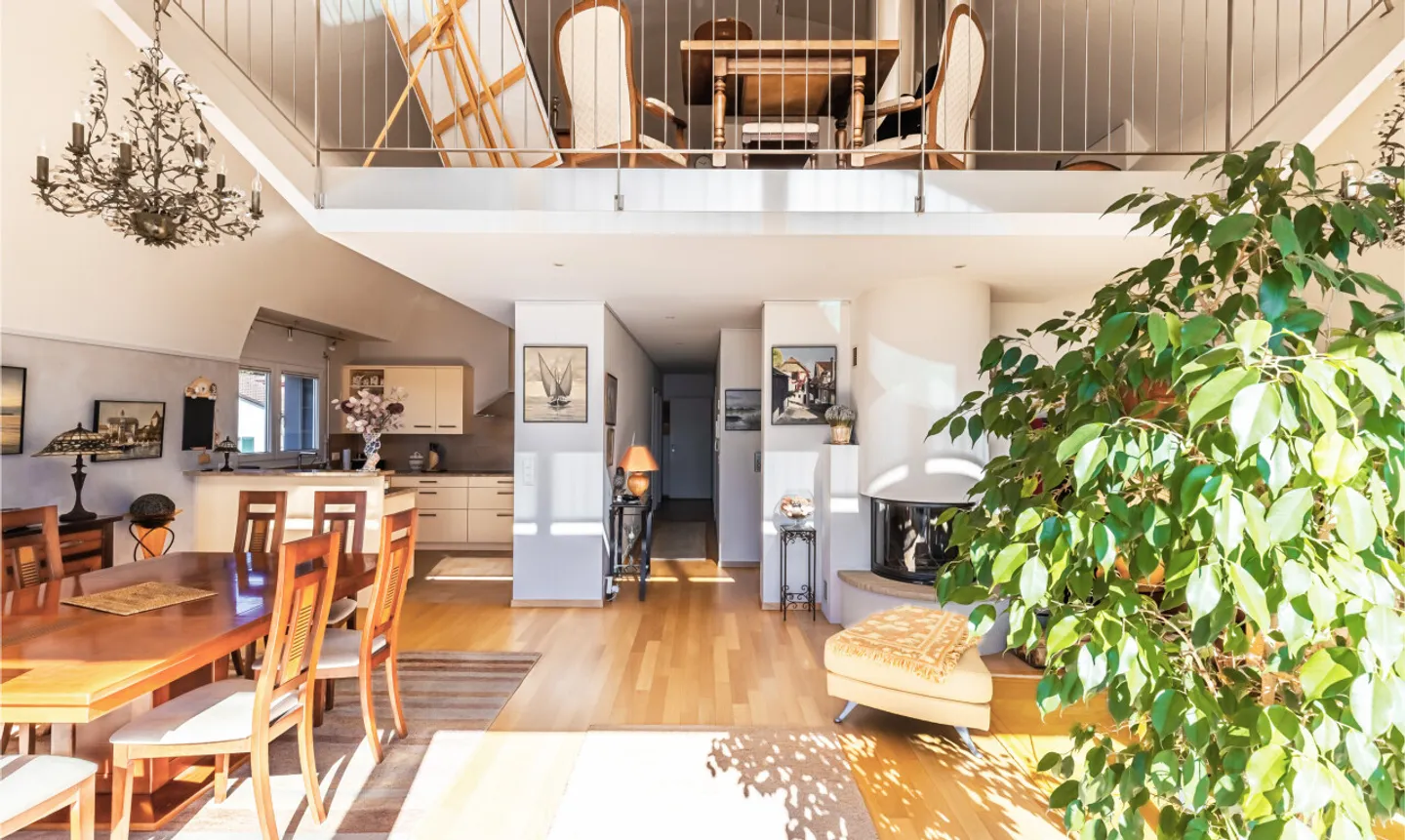 Bien d’exception à Pully : duplex spacieux avec vue imprenable - Foto 12 di 13