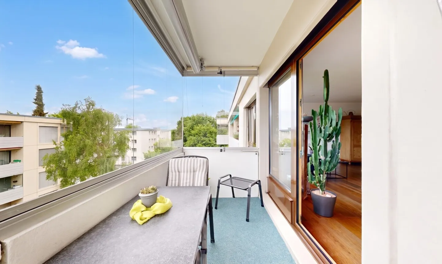 Appartamento 4.5 camere ben curato in una posizione tranquilla a Schönbühl - Foto 5 di 11