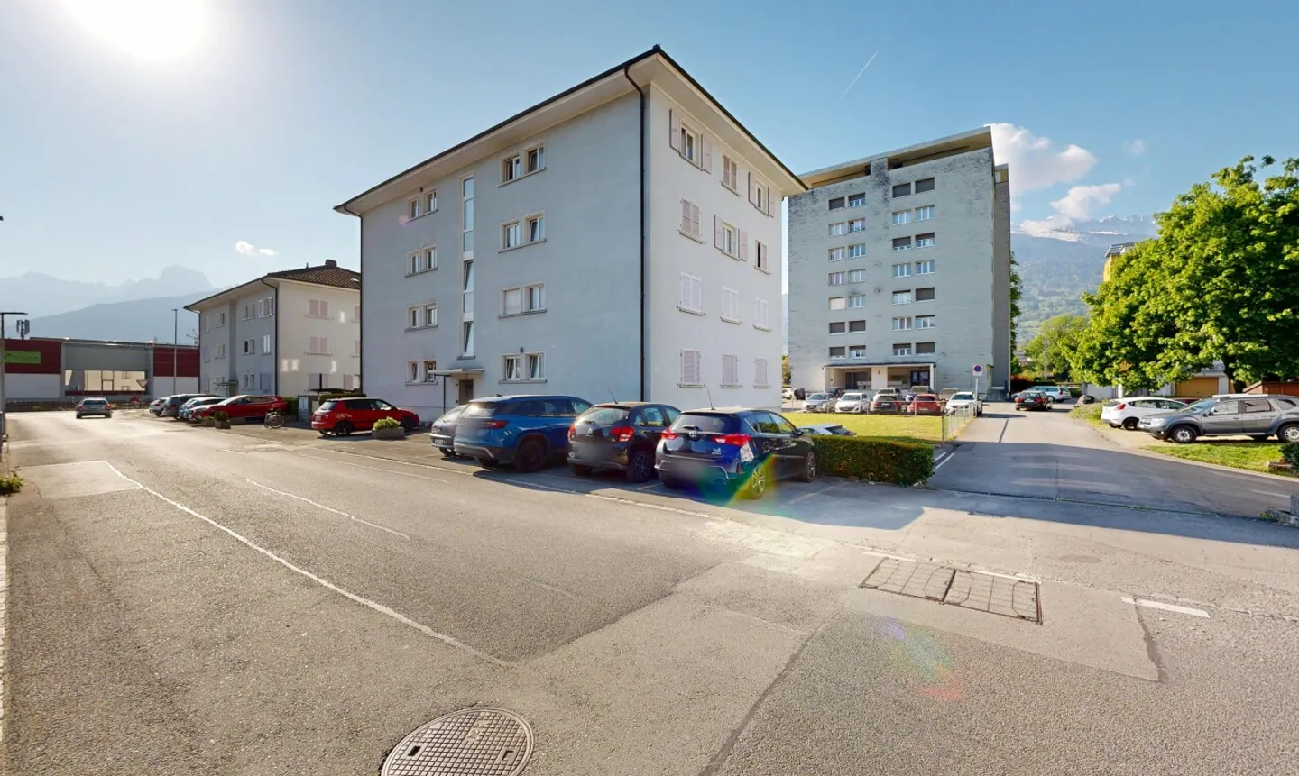 Monthey - 4,5 Zimmer renovierte Wohnung mit freiem Blick - Foto 7 von 11