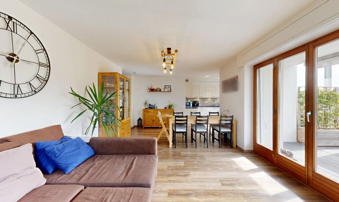 Familienwohnung in einer angenehmen Umgebung - Foto 3 von 11