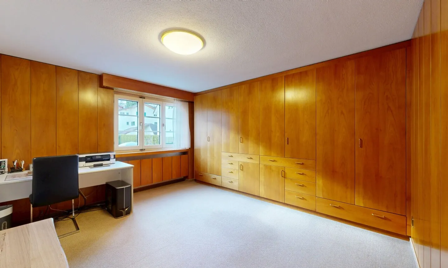 Freistehendes 6.5 Zimmer Einfamilienhaus mit Garten in Wangs - Foto 7 di 11