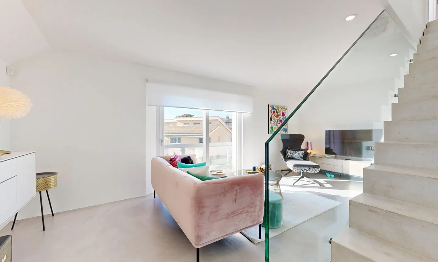 Exceptional triplex of 6.5 rooms with sauna and garden - Photo 9 of 11