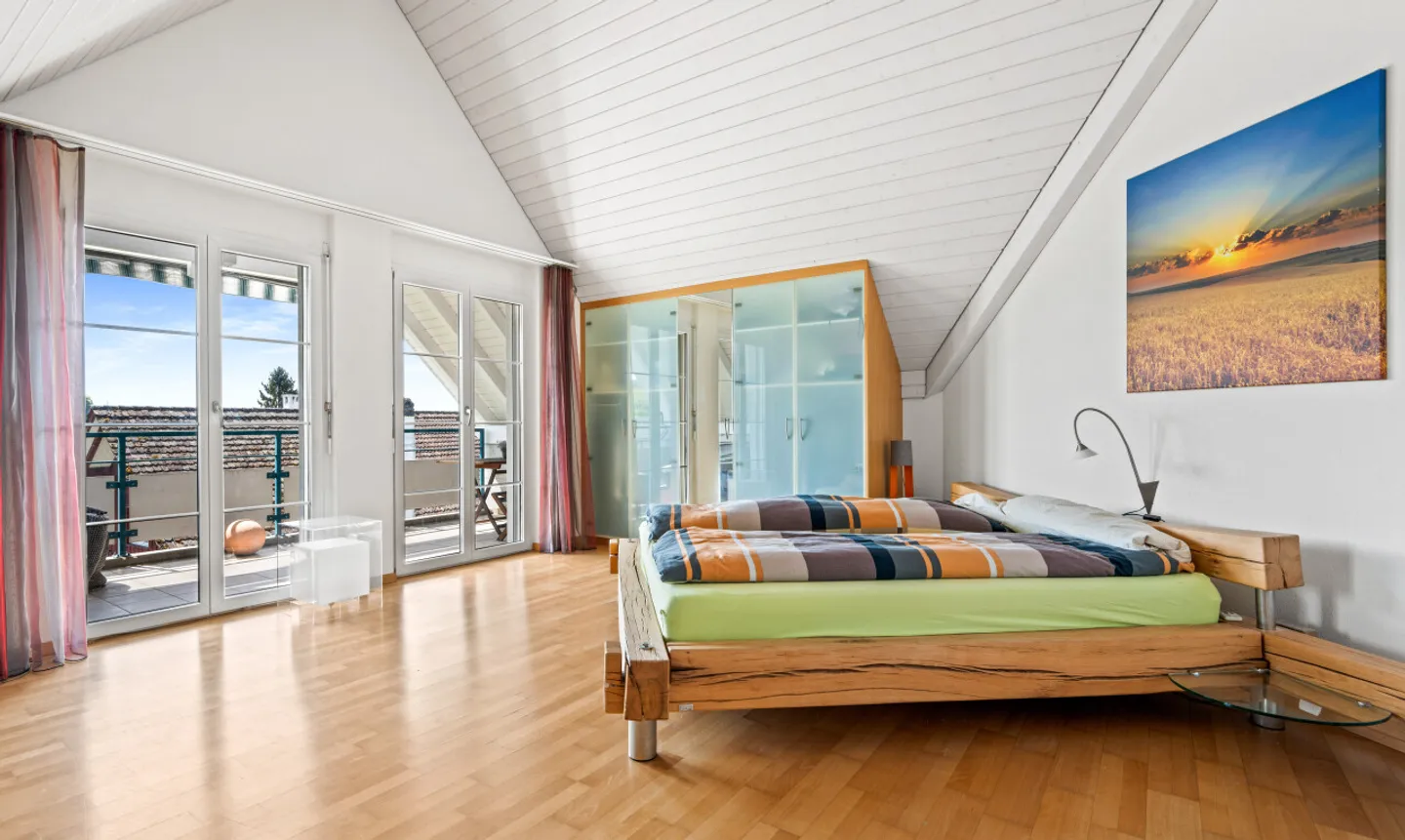 Bright 5.5-room penthouse apartment with a view - Photo 10 of 13