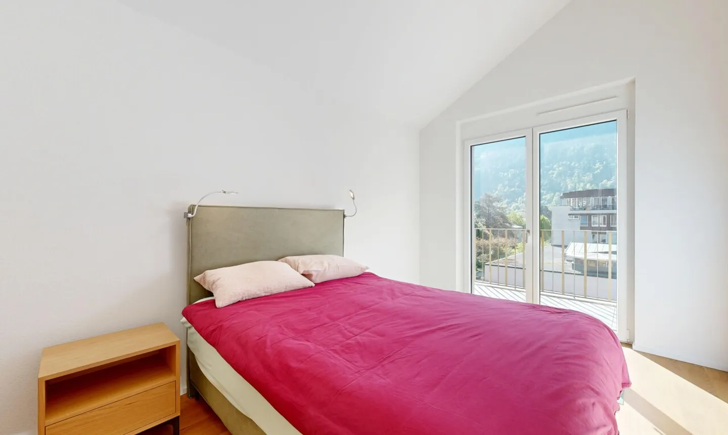 Dachgeschoss 3,5 Zimmer - atemberaubende Aussicht in Martigny - Foto 5 von 11