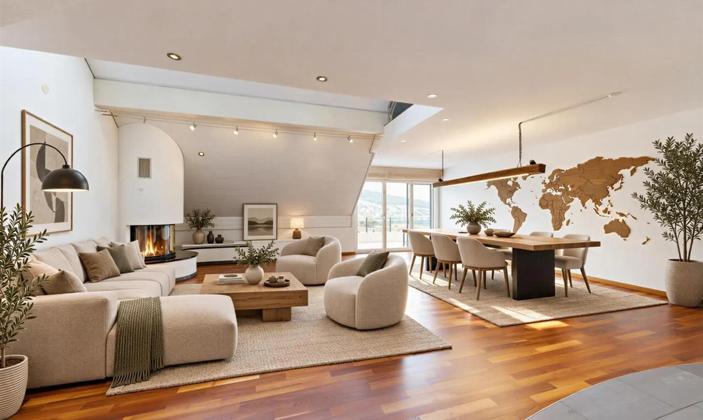Living on two levels - Stylish 4.5 room maisonette apartment - Photo 1 of 11