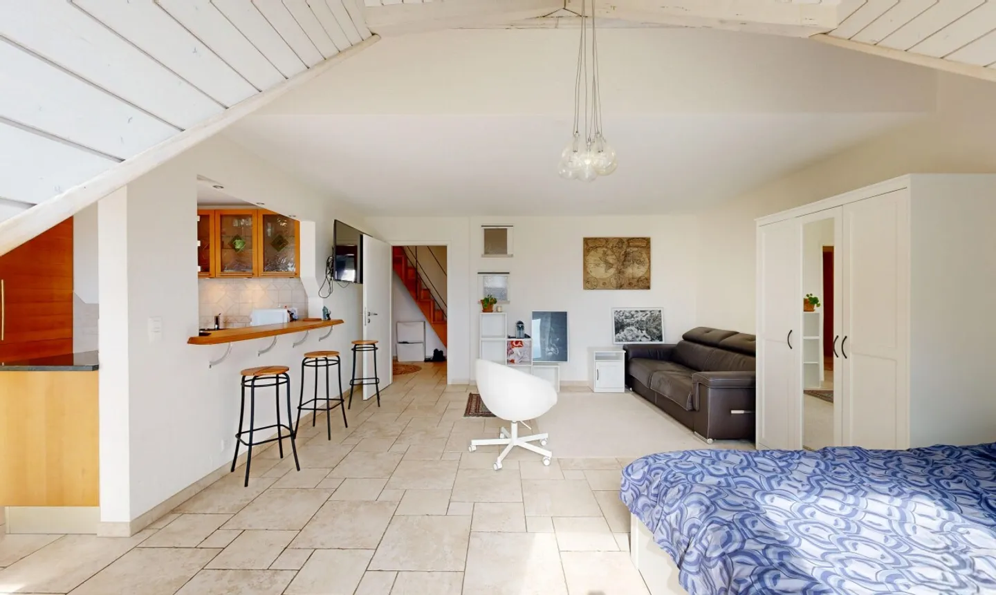 5.5 room duplex penthouse for sale in Crissier – 121 m², bright, view - Photo 1 of 11
