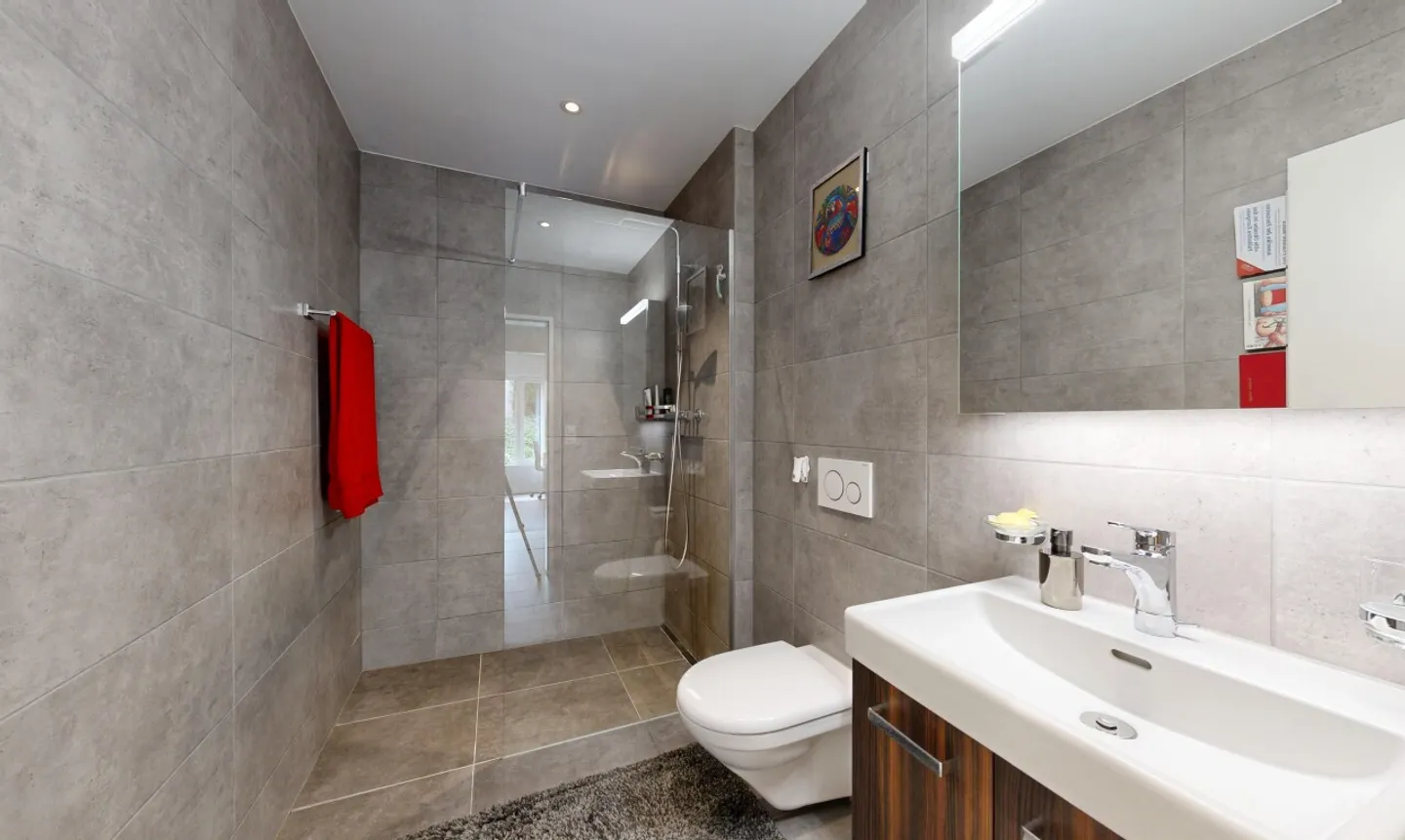 Moderne 3.5 Zimmerwohnung mit grosszügigem Gartenbereich in Menziken - Foto 8 di 11