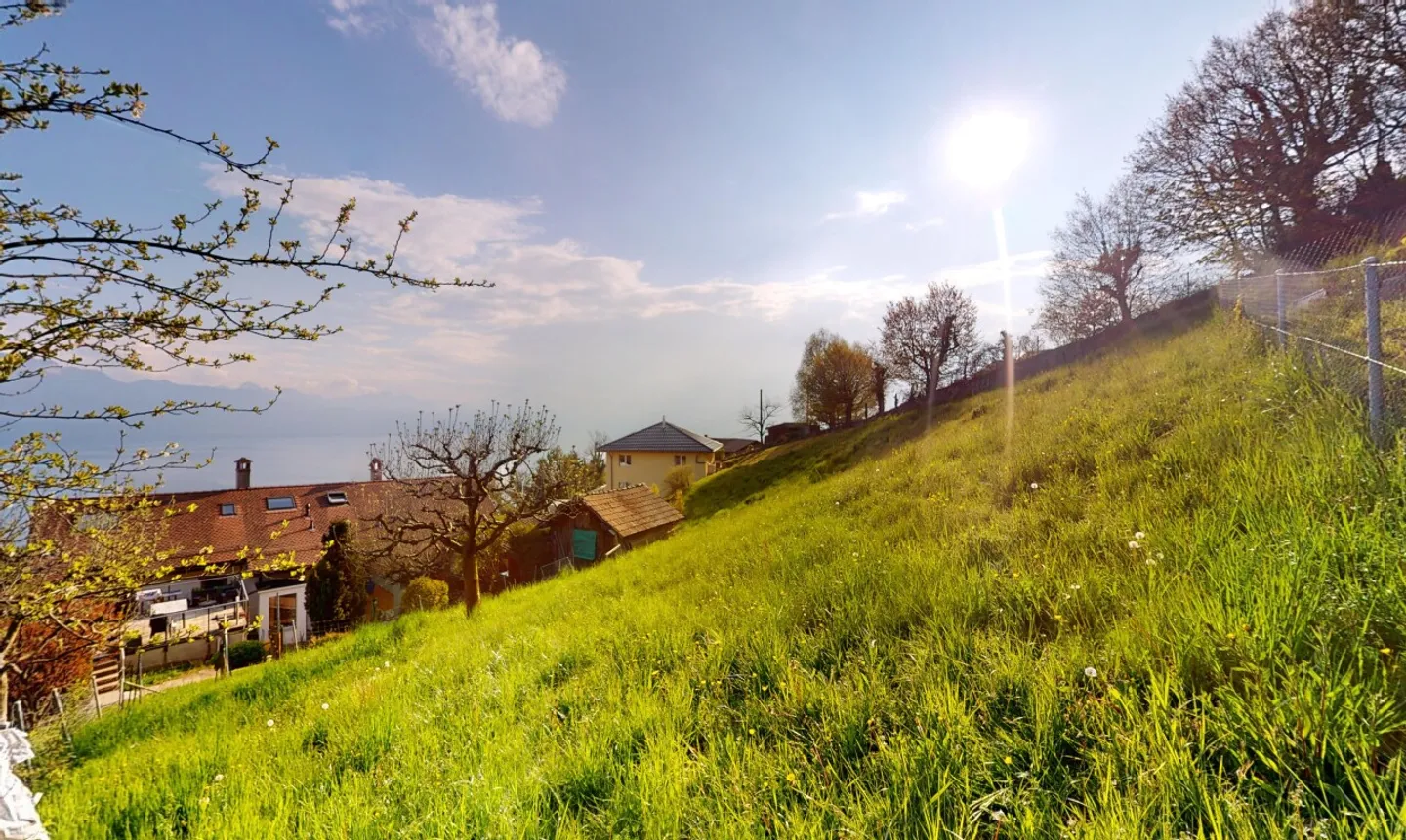 Terreno edificabile con vista panoramica sul lago e sulle Alpi - Foto 4 di 13