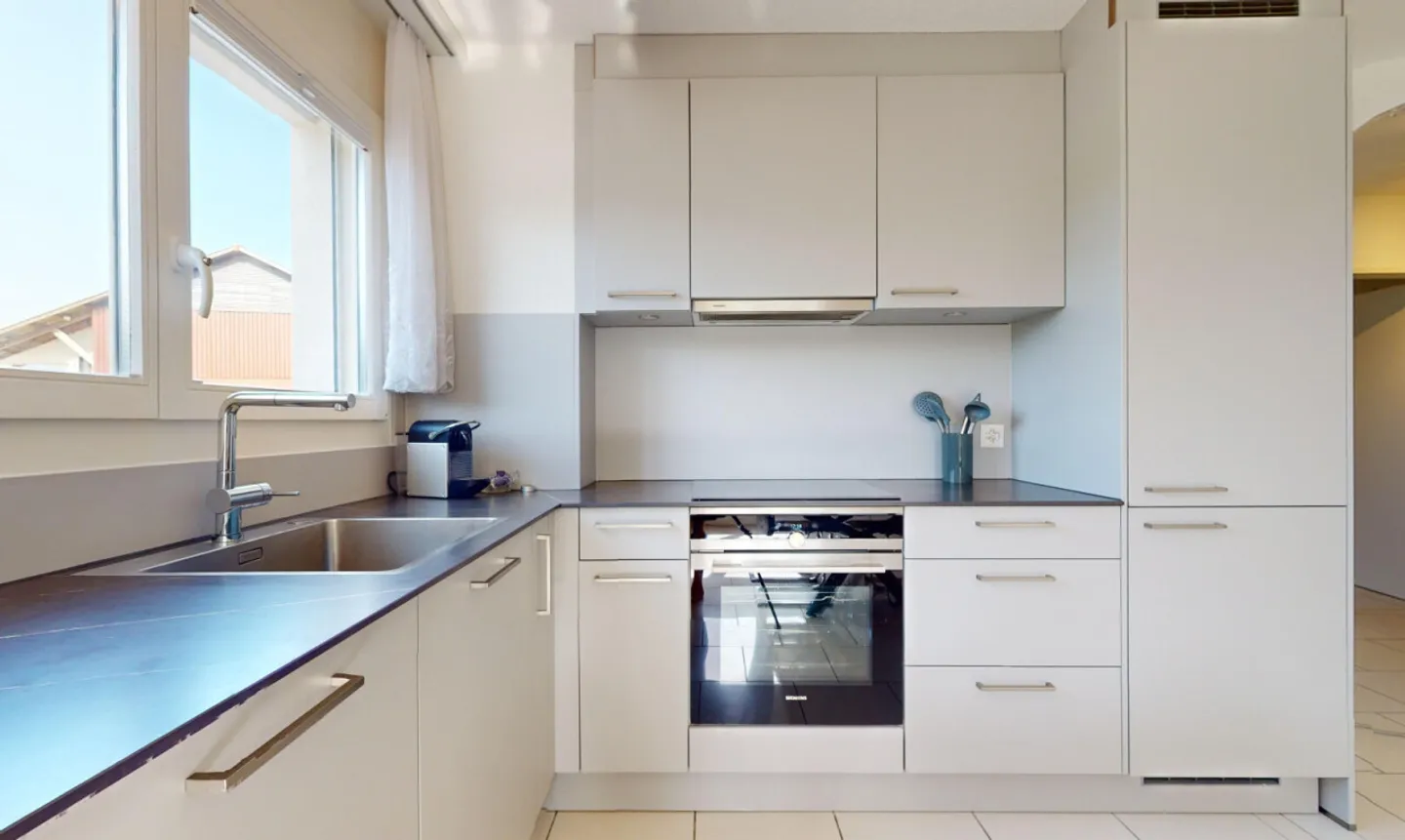 Geräumige Gartenwohnung in Zürich - Foto 4 von 12