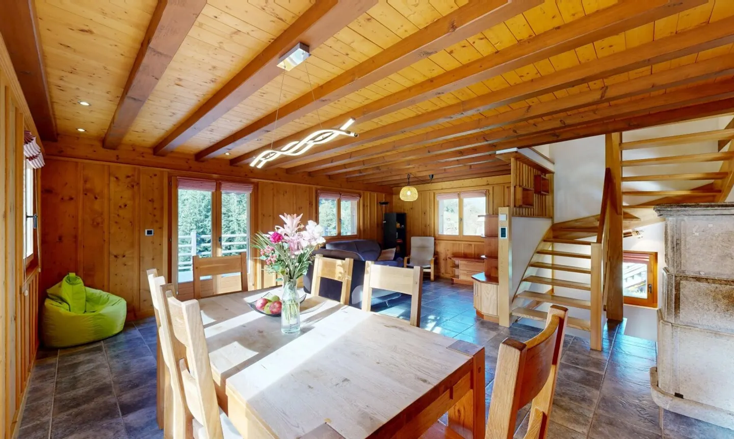 Chalet à Lourtier - Foto 5 von 11