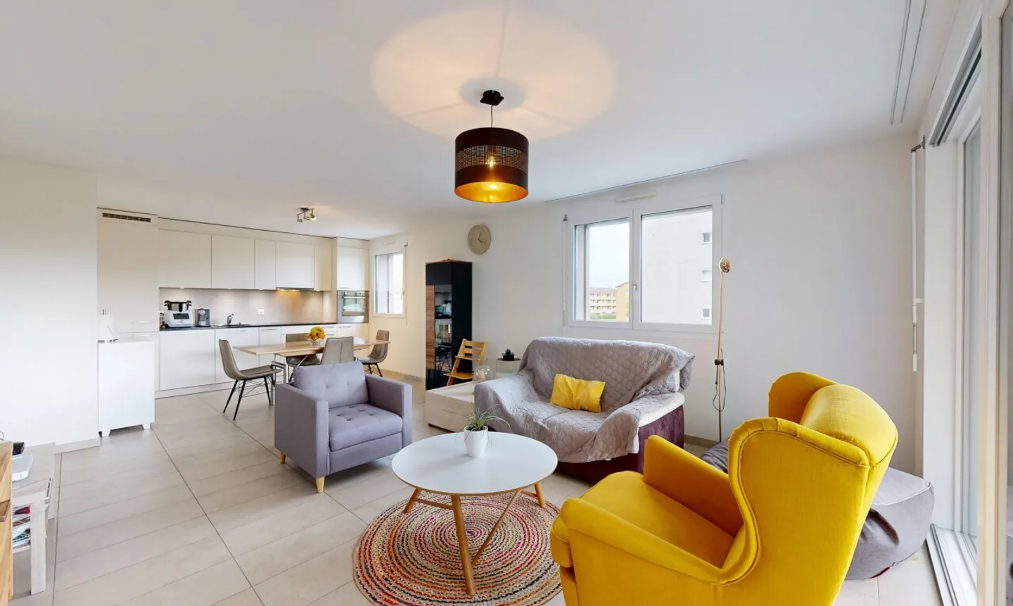 A Payerne – Appartamento moderno di 3,5 locali con balcone - Foto 7 di 11