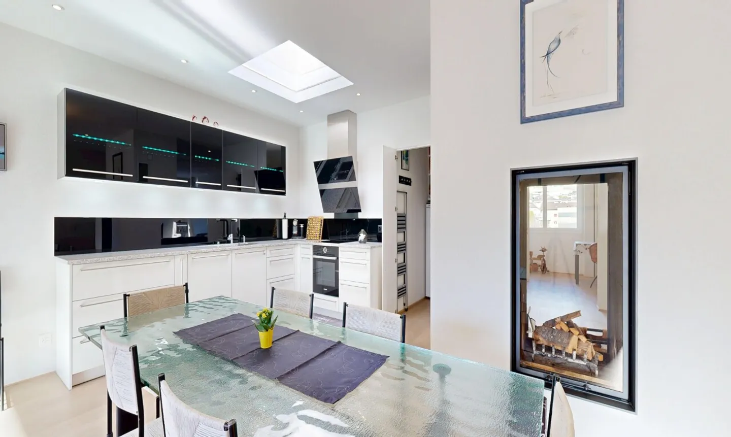 Magnificent penthouse 3.5 rooms with panoramic view in Sierre - Photo 5 of 11