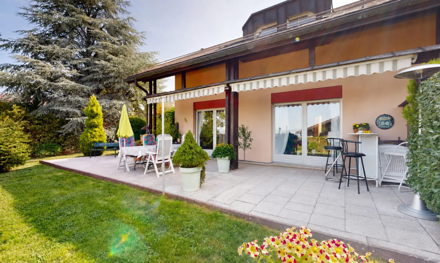 Charming house with large landscaped garden and view of the Jura! - Photo 1 of 11
