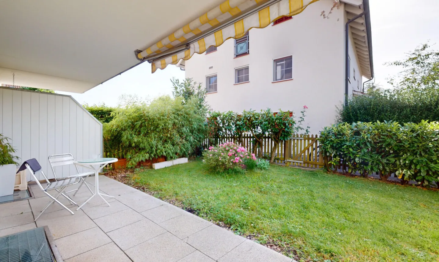 Geräumige Gartenwohnung in Zürich - Foto 3 von 12