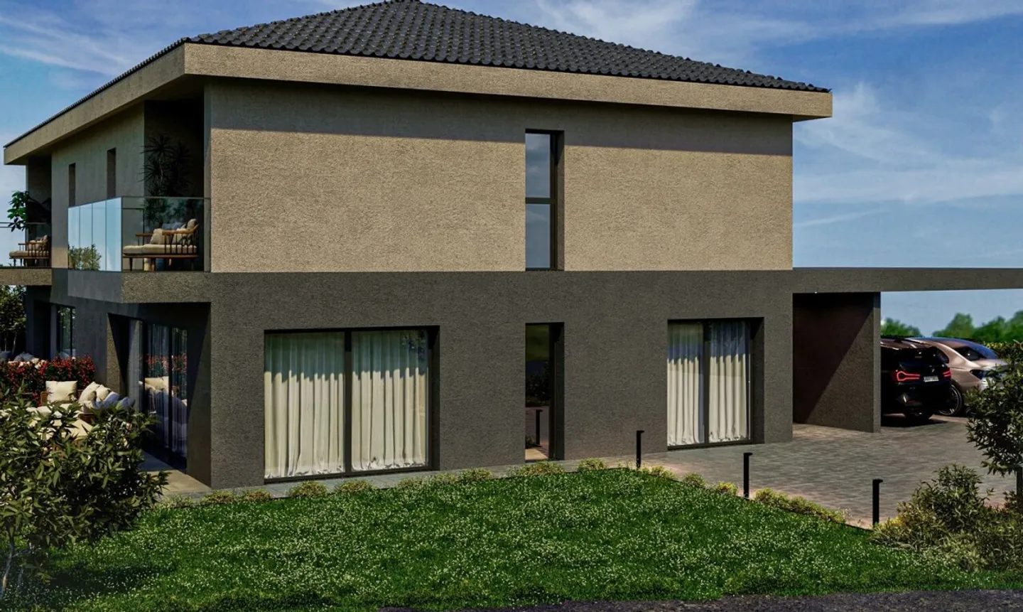 Zeitgenössische Villa in Châtonnaye - Foto 9 von 12