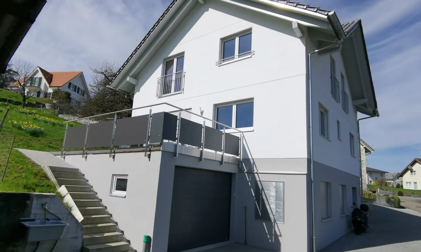 Modern Two-Family House with Far-Reaching Views and High Comfort - Photo 2 of 11