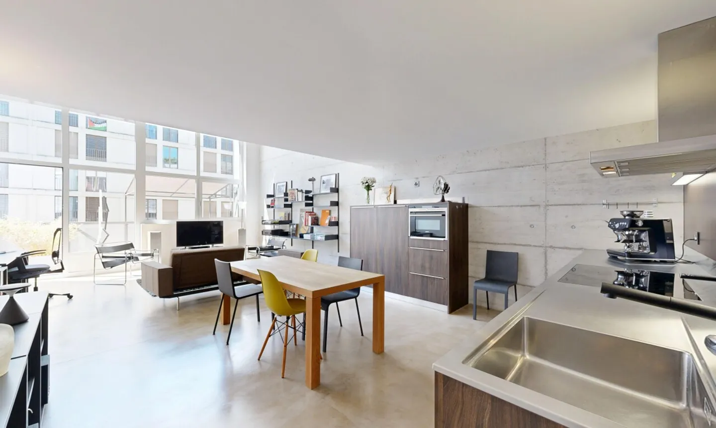 Duplex contemporain avec vue lac - Photo 5 sur 13