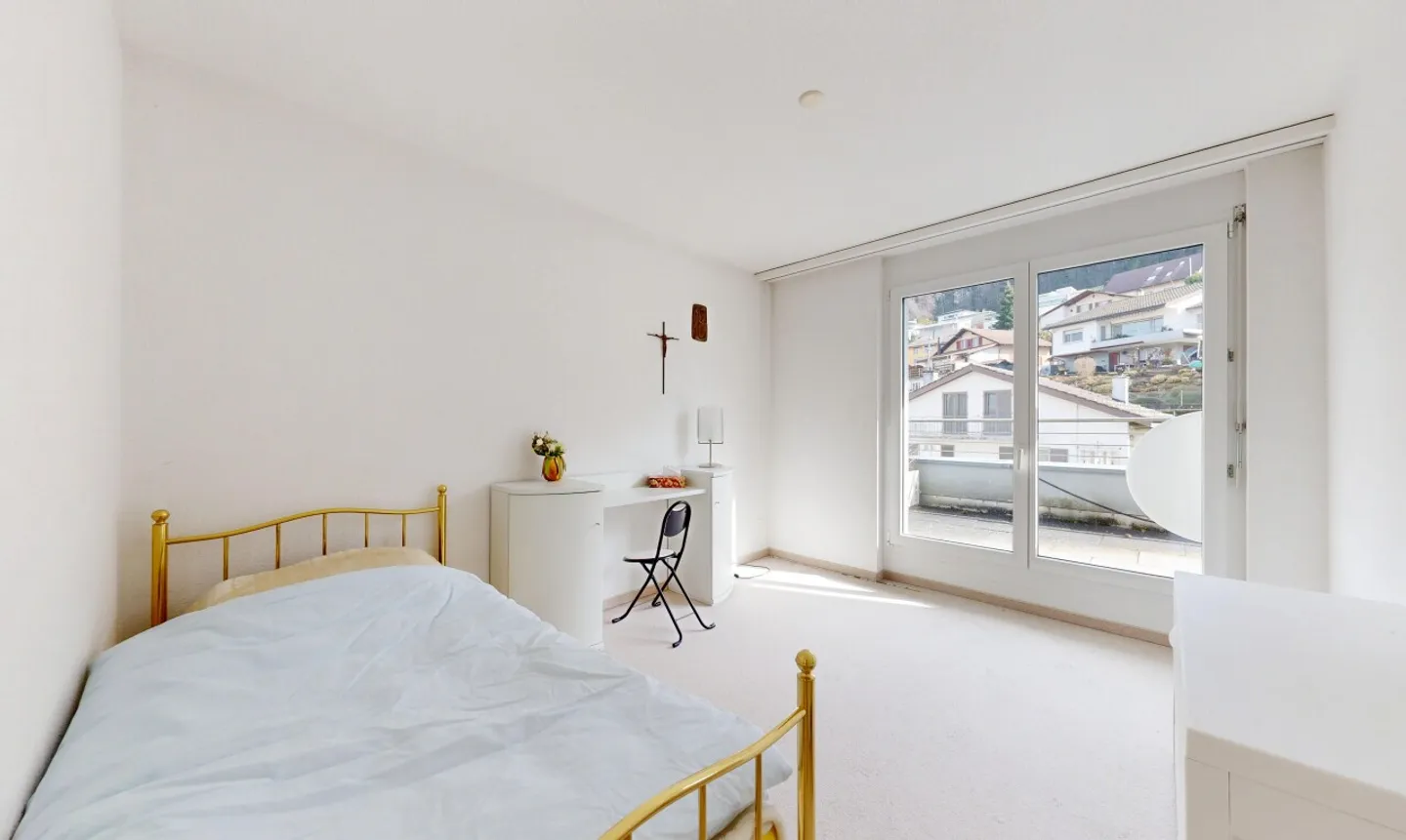 Appartamento attico luminoso con terrazza sul tetto, camino & charme - Foto 4 di 11