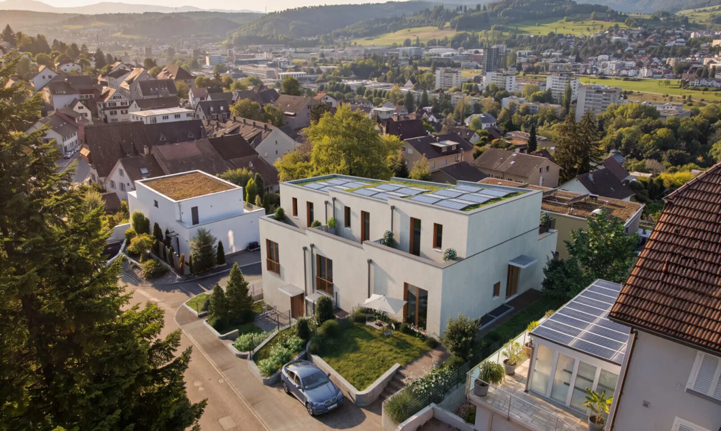 Corner House with Attic, Garden and Panoramic View - Photo 1 of 11