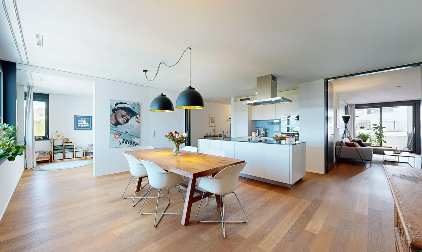 Stilvolle Wohnung in Zürich - Foto 1 von 13