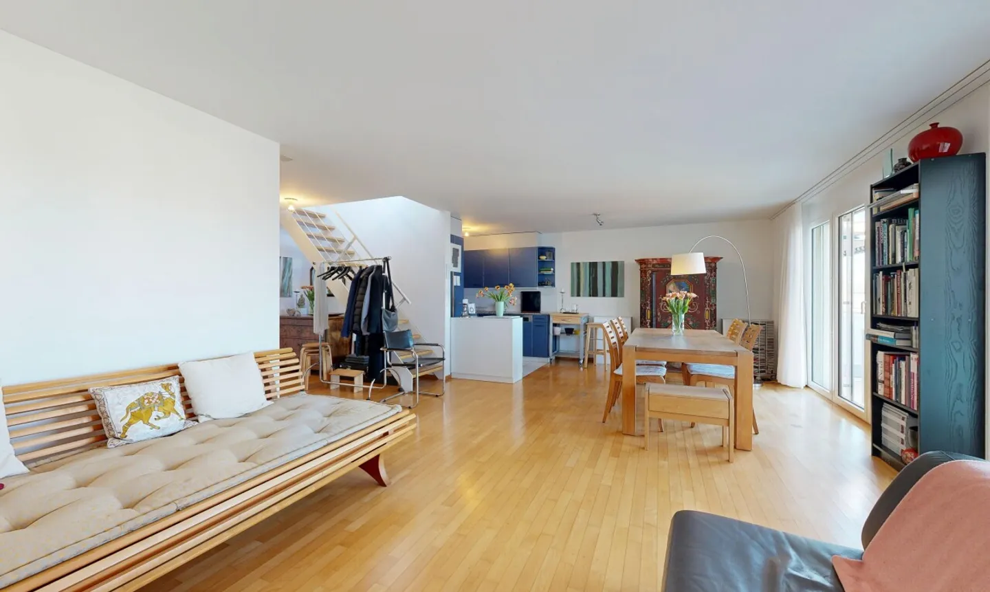 Duplexwohnung mit grosser Terrasse - Foto 4 von 11