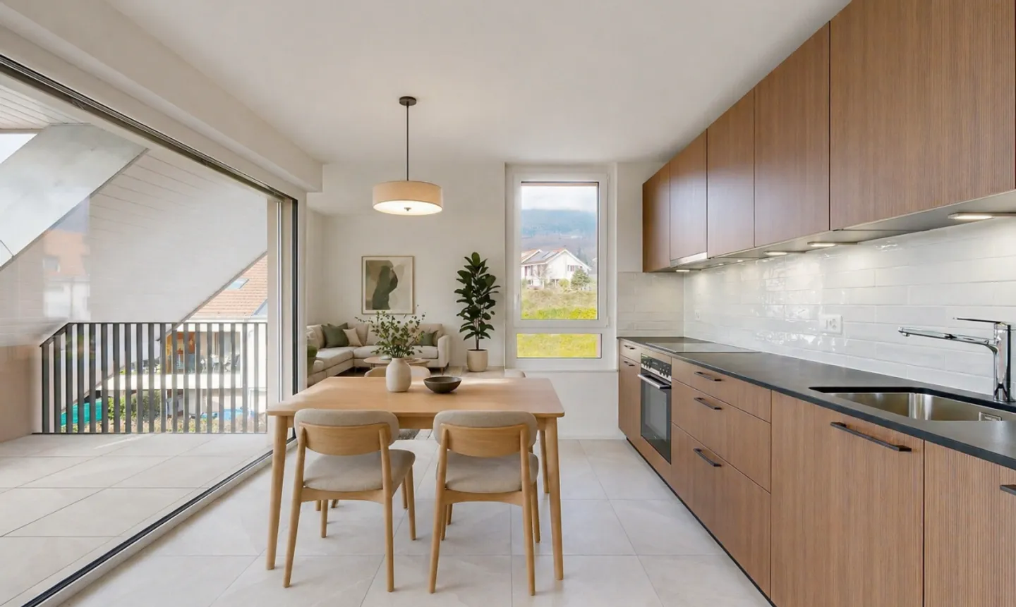 Appartement Attique Moderne à Champagne - Photo 3 sur 11