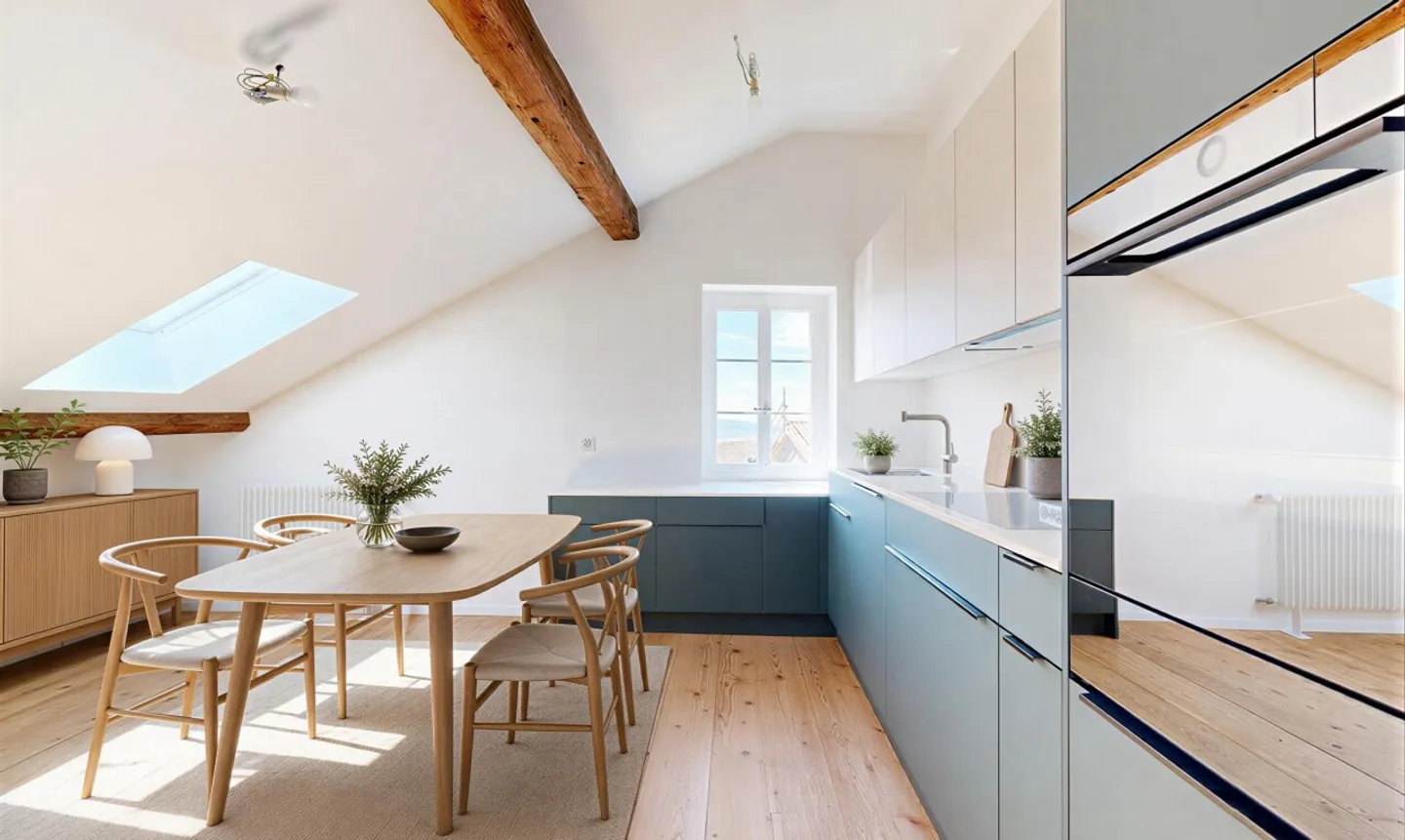 Renovated 17th Century Winegrower's House – Lake &amp; Alps View in the Heart of Rivaz - Photo 5 of 11