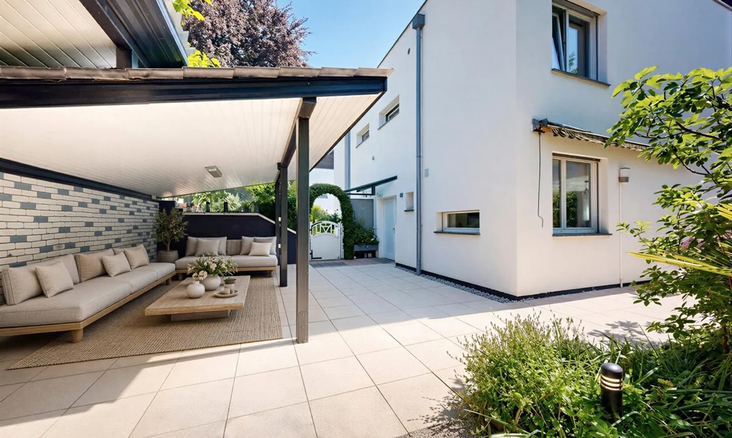 Familienhaus mit Terrassen und schönen Volumen im Herzen von Morges - Foto 2 von 11