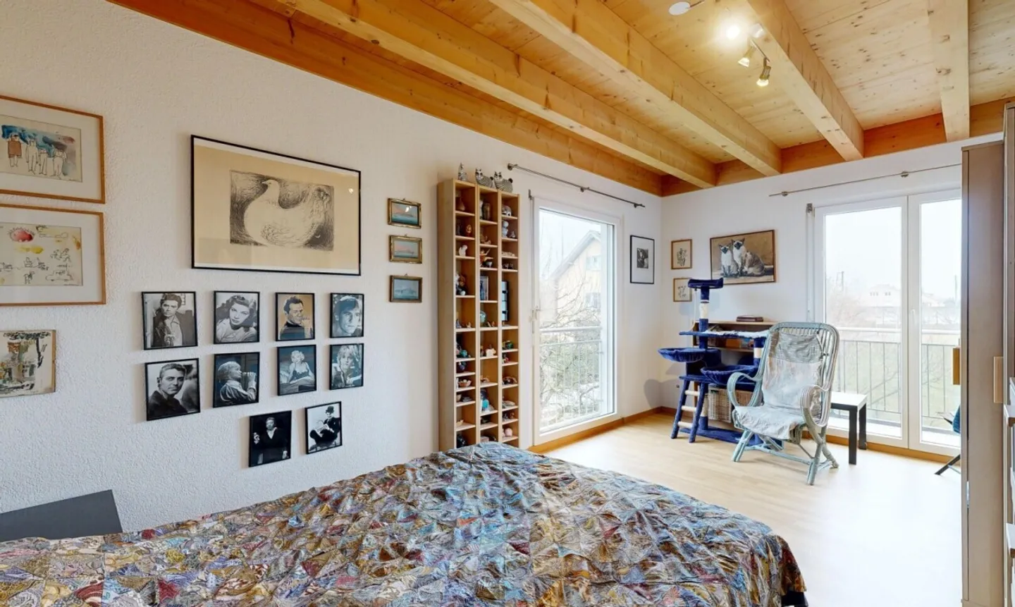 Familientraum mit Bergsicht und Garten im begehrten Thuner Dürrenast - Foto 8 di 11