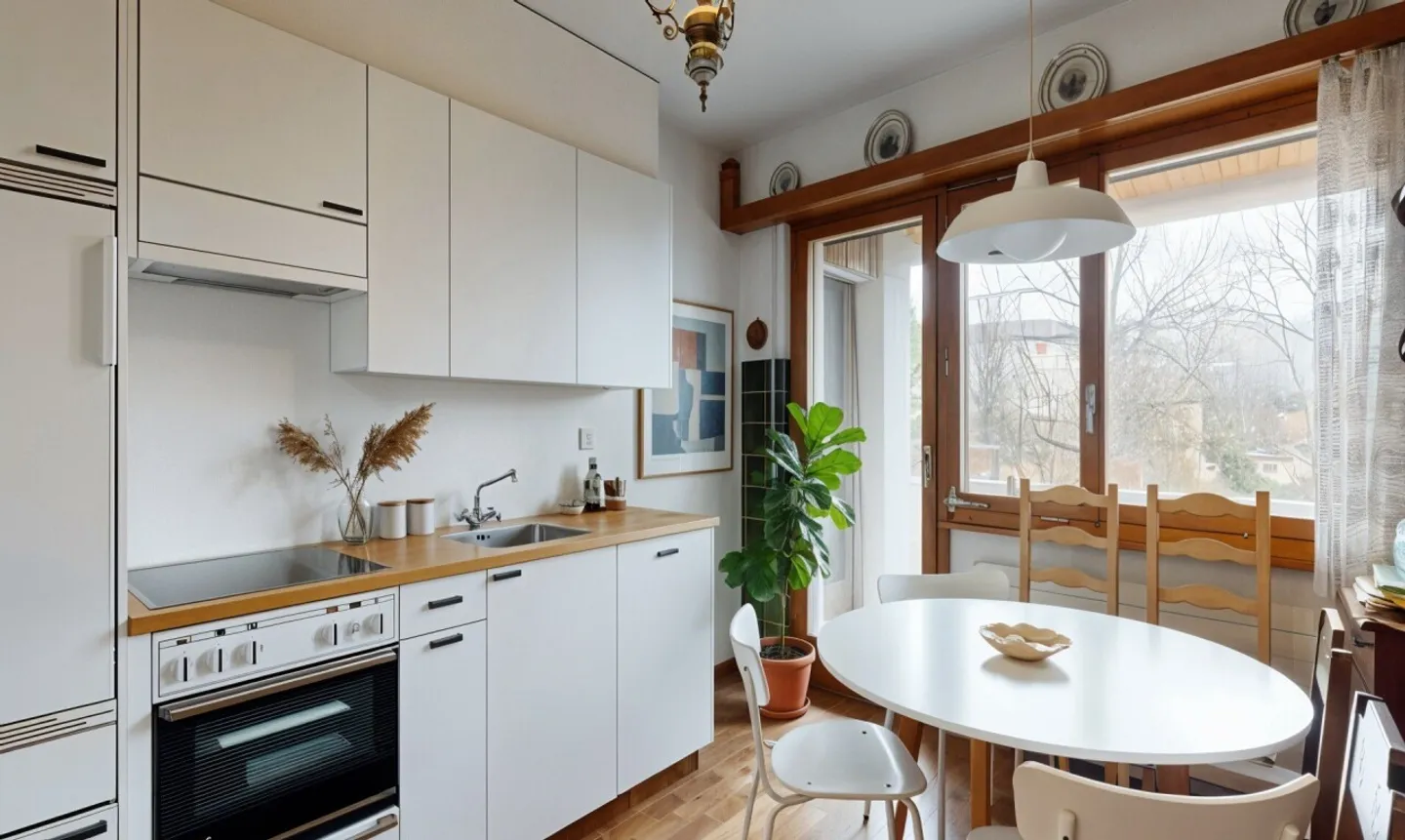 4,5-Zimmer-Wohnung nach Süden mit dominanter Aussicht und grünem Umfeld - Foto 3 von 11