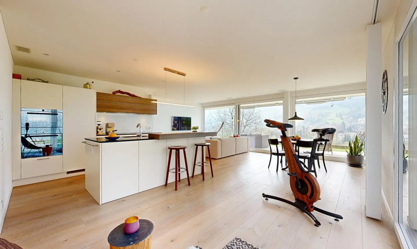 Terrassenwohnung in Malters - Foto 3 von 11