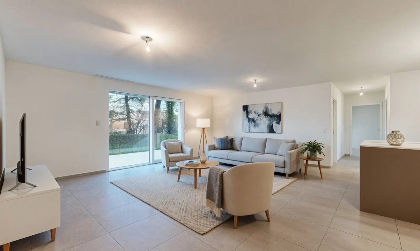 Wohnung mit Garten in Orbe - Foto 5 von 11