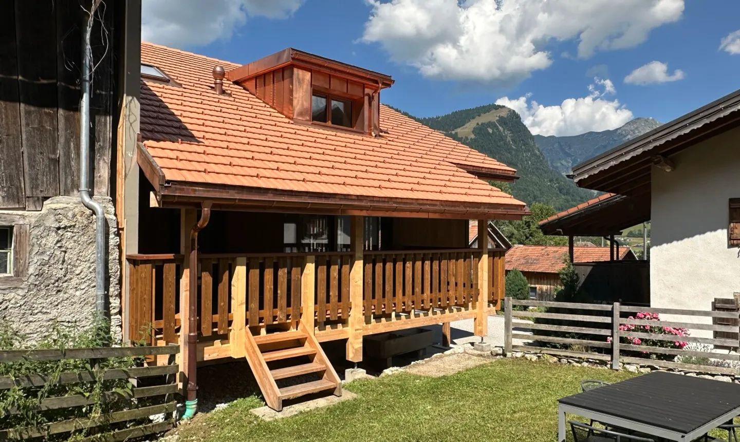 Affascinante granaio ristrutturato a Lessoc - Foto 12 di 13