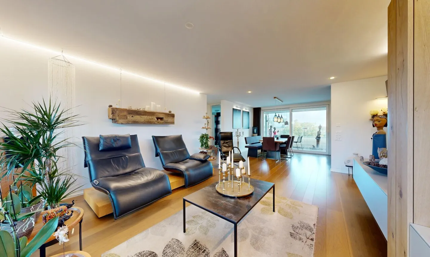 Modernes Apartment mit zwei Balkonen - Foto 4 von 11