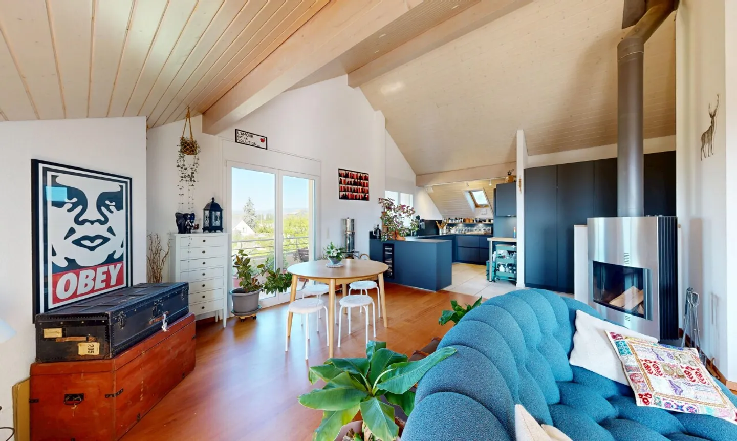 Penthouse mit Panoramablick auf den See - Foto 1 von 11